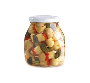 canned marinated mixed vegetable